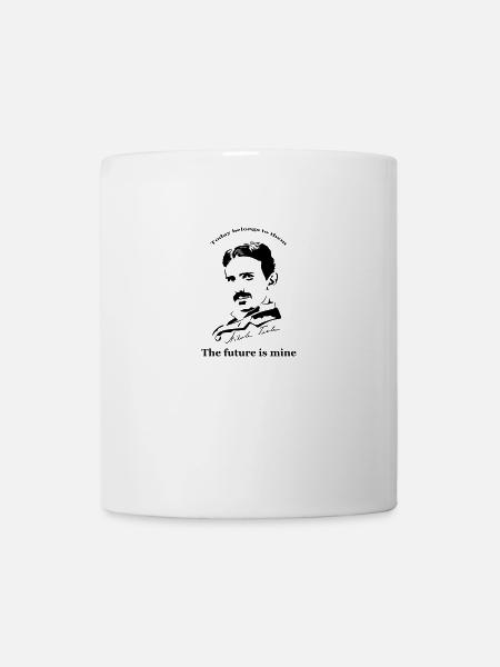 Nikola Tesla Tomorrow - Tasse - Weiß