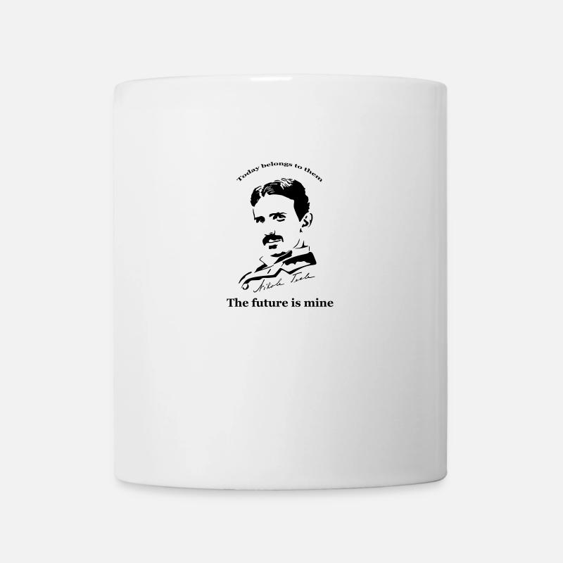 Nikola Tesla Tomorrow - Tasse - Weiß