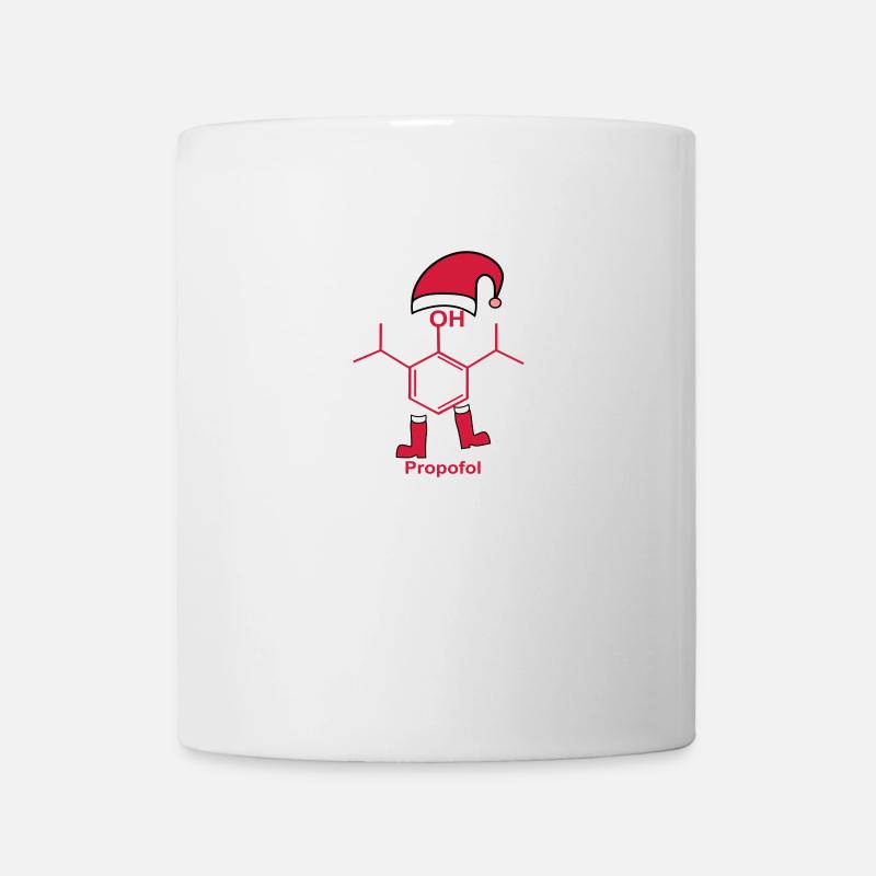 Propofol Père Noël - Mug blanc - blanc