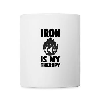 Iron Is My Therapy 4 - Mug - white - Front