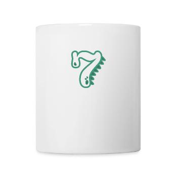 Numéro 7 - Mug blanc - blanc - Devant