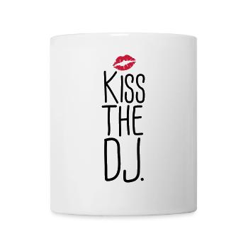 dj - Tasse - Weiß - Vorne