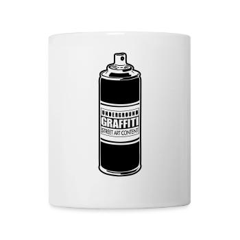 Street art maker flex - Mug blanc - blanc - Devant