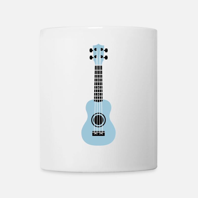 ukulele - Mug - white