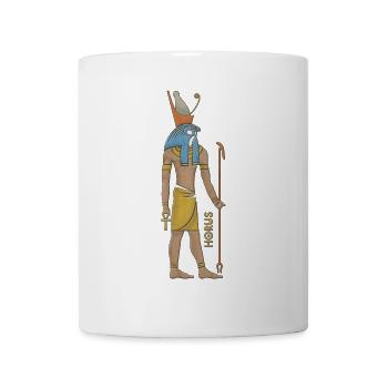 Horus Ägyptischer Gott Krieger - Tasse - Weiß - Vorne
