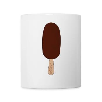 MAGNUM ice cream tshirt - Mug - white - Front