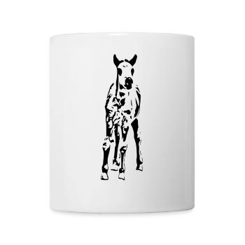 Chevaux T-shirt Cadeau Cavalier - Mug blanc - blanc - Devant