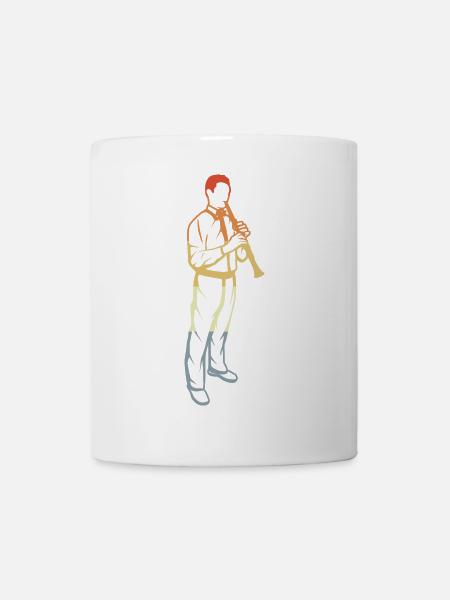 Clarinettes Garçon - Mug blanc - blanc
