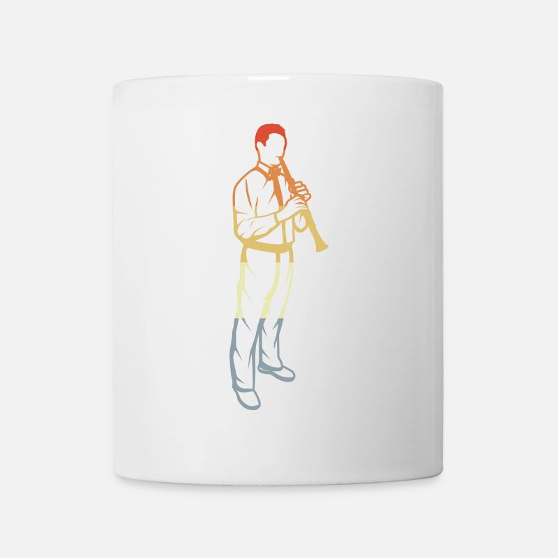 Clarinettes Garçon - Mug blanc - blanc