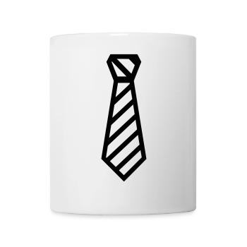 Tie - Mug - white - Front