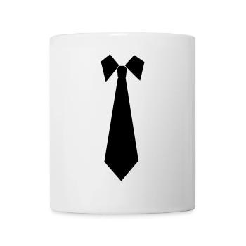 Tie - Mug - white - Front