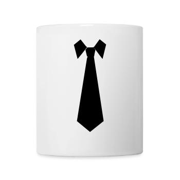 Tie - Mug - white - Front