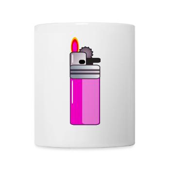 FIRE Lighter - Mug - white - Front