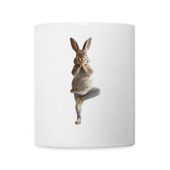 Kaninchen - Tasse - Weiß - Vorne