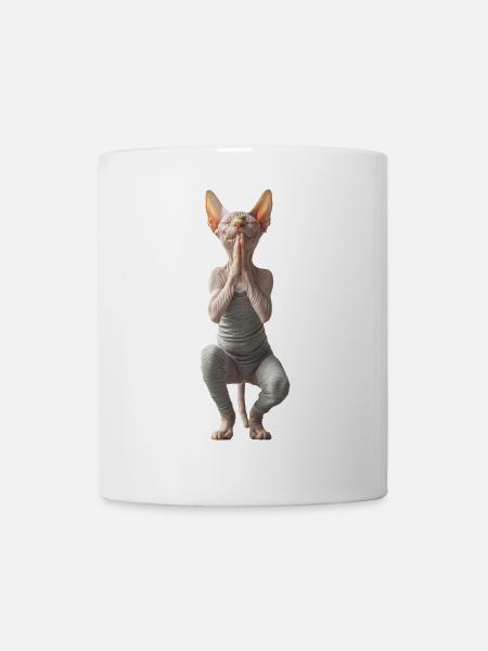 Sphinx - Tasse - Weiß