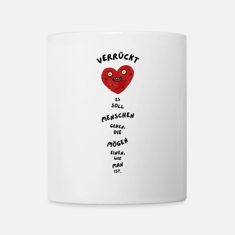 Verrückte Liebe - Tasse - Weiß