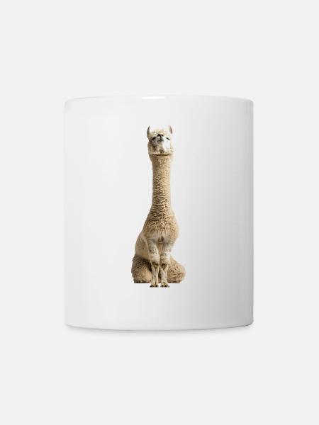 Alpaka - Tasse - Weiß