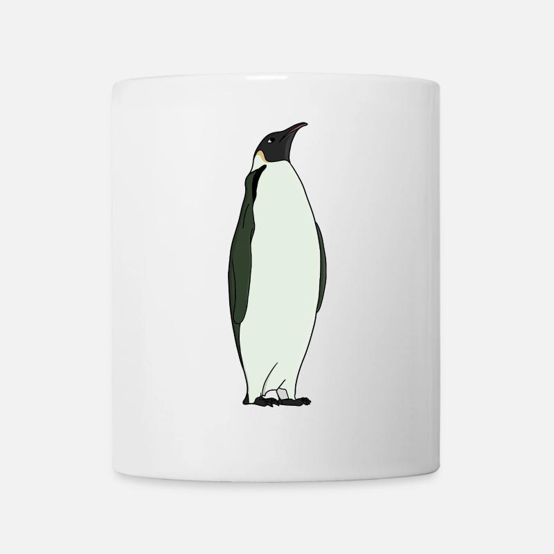 Ein entzückender Kaiserpinguin - Tasse - Weiß