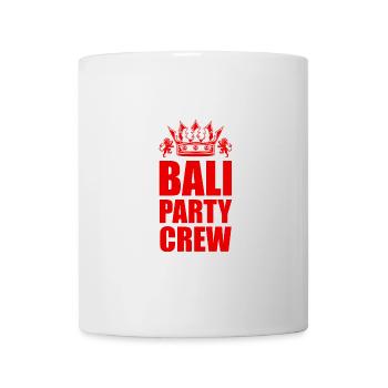 Bali Party Crew Reise - Tasse - Weiß - Vorne