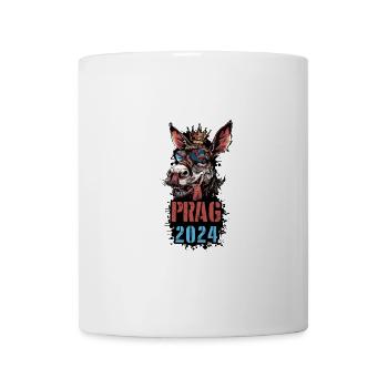 Prague 2024 Vacances de l’âne - Mug blanc - blanc - Devant