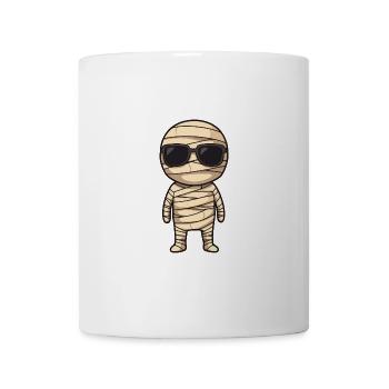 Mumie Halloween - Tasse - Weiß - Vorne
