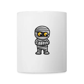 Mumie Halloween Cartoon - Tasse - Weiß - Vorne