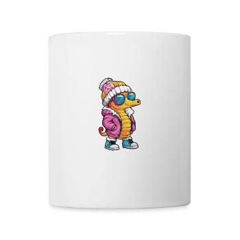 Seepferd Winter - Tasse - Weiß - Vorne