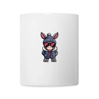 Esel Winter - Tasse - Weiß - Vorne