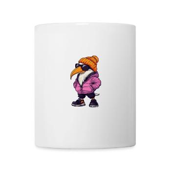 Pelikan Vogel Winter - Tasse - Weiß - Vorne