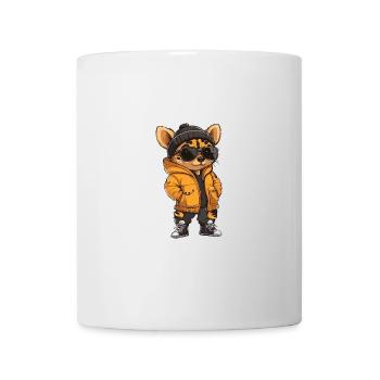 Bande dessinée Hyena Winter - Mug blanc - blanc - Devant