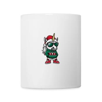 Unicorn Christmas Cool X-Mas - Mug - white - Front