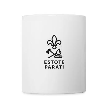 Pfadfinder Estote Parati - Tasse - Weiß - Vorne
