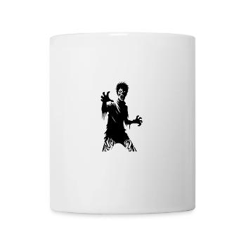 Gruseliges Kinder Zombie Halloween - Tasse - Weiß - Vorne