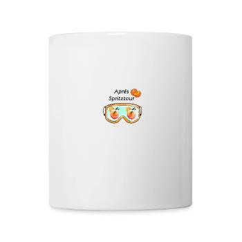 Après ski,spritzi, ski goggles, cocktail, ski,winter - Mug - white - Front