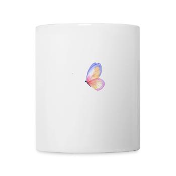 Butterfly, Colorful, Watercolor, Painting - Mug - white - Front