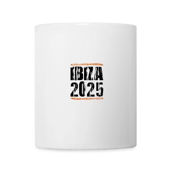 Ibiza 2025 Spruch - Tasse - Weiß - Vorne
