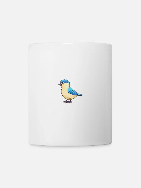 Vogel Motiv - Tasse - Weiß