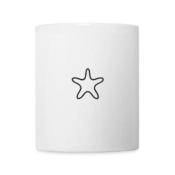 Seestern - Tasse - Weiß - Vorne