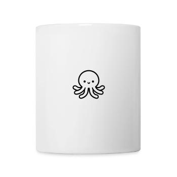 Pieuvre - Mug blanc - blanc - Devant