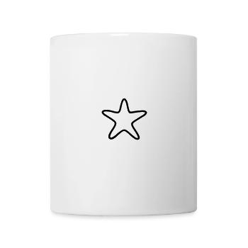 Seestern - Tasse - Weiß - Vorne