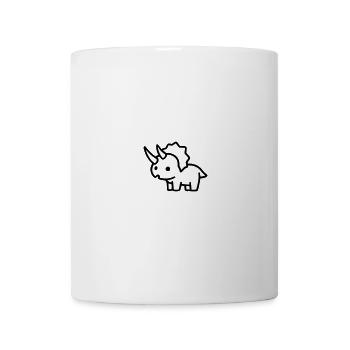 tricératops - Mug blanc - blanc - Devant