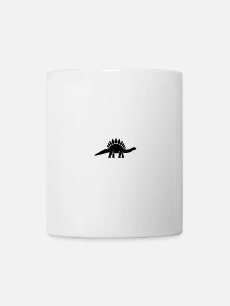 Stegosaurus - Tasse - Weiß
