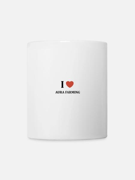 Aura-Farming - Tasse - Weiß