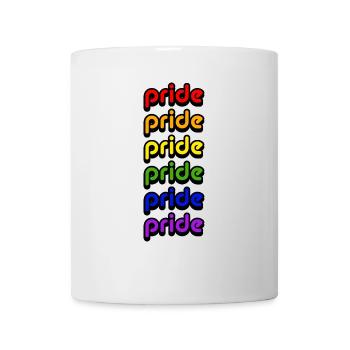 Pride - Pride Month - LGBTQ - Gay - Mug - white - Front