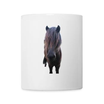 Pferde T-shirt Geschenk Reiter  - Tasse - Weiß - Vorne