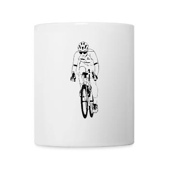 Cycling - Road Cyclists - Cycling Races - Mug - white - Front