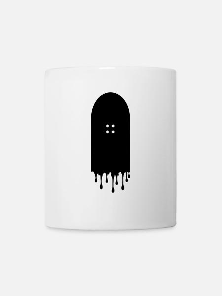Skateboard Drip - Mug - white