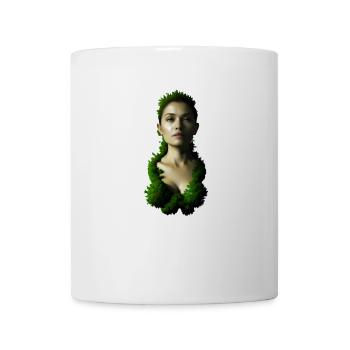 Bust of a mossy woman - Mug - white - Front