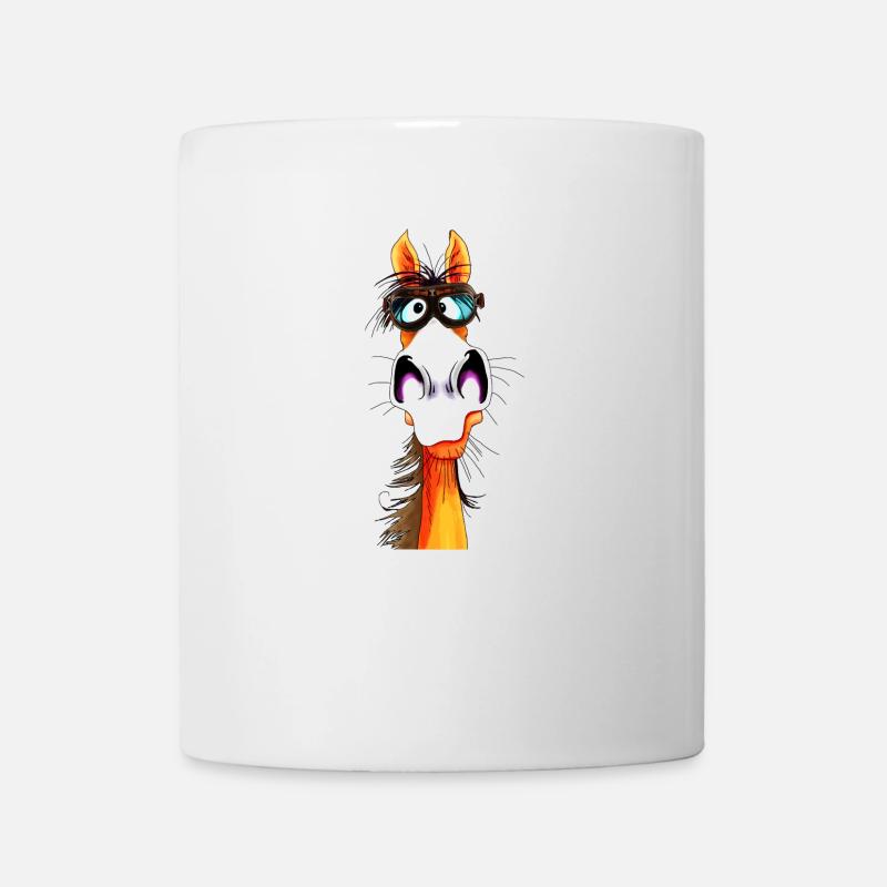 Cheval Plotz - Mug blanc - blanc