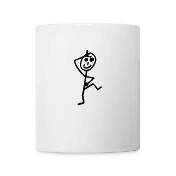 Des barres - Mug blanc - blanc - Devant